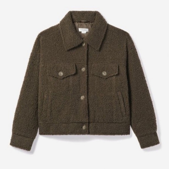 NOIZE | Miley Faux Shearling Sherpa Trucker Jacket - Picture 4 of 13